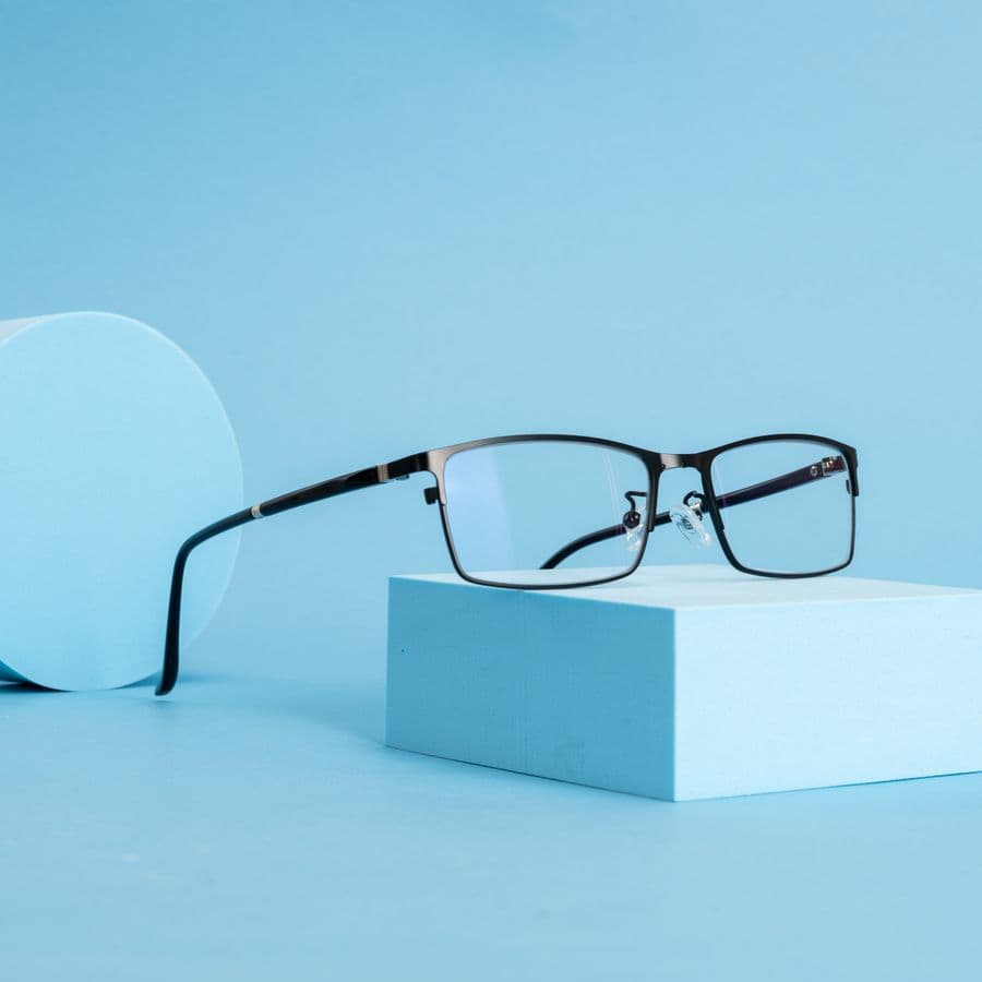 Lunettes Enfant Koné Rectangle Bleu