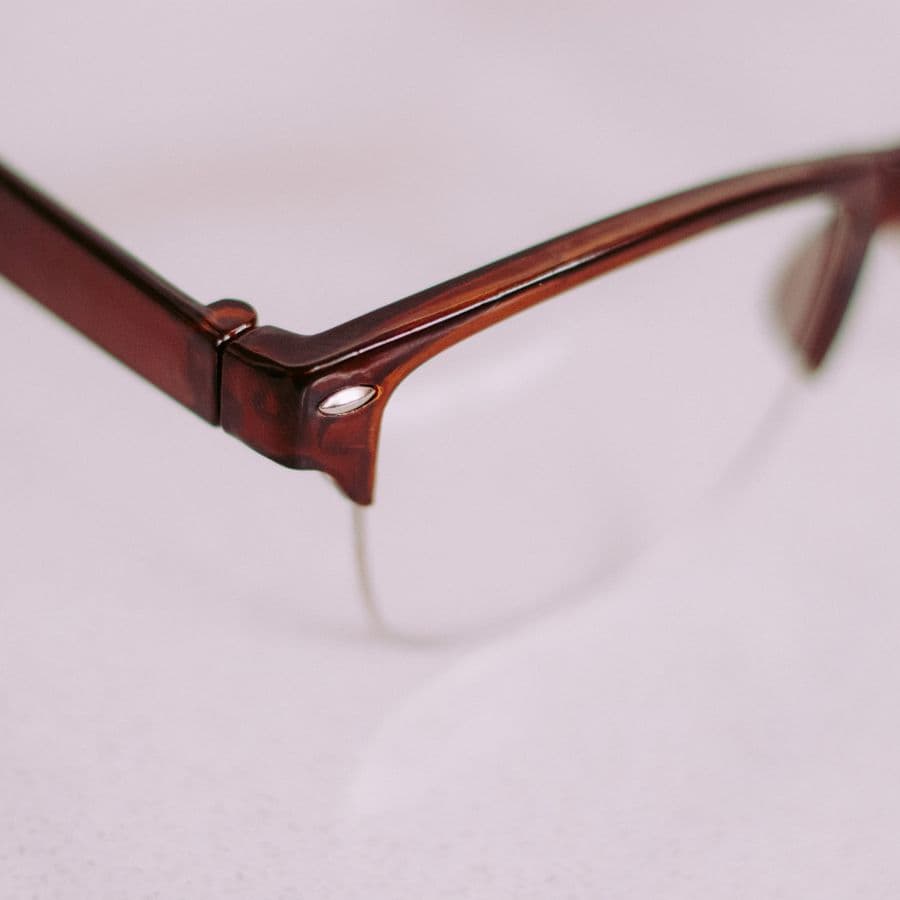 Lunettes de Vue Ibrahim Ovale Mixte · Marron
